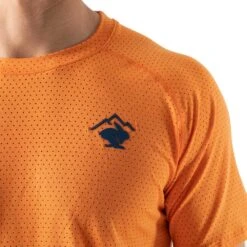 Men's EZ Tee Perf SS Top - Vibrant Orange -Optimal Sportswear Store DSC01335 2048x bf4e529b f2a3 4fde b1d4 a86b0e7d8cbc