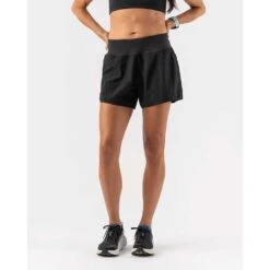 Women's Hopper Relax High Rise 4in Shorts - Black