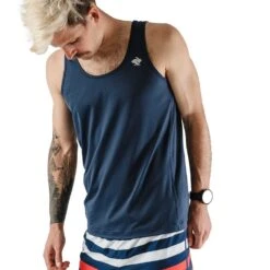 Men's Welcome To The Gun Show Perf Ice Top - Dress Blues