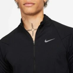 Nike Men's Run Division Element Top Half Zip - Black -Optimal Sportswear Store DV9297 010 PHSYM003 1
