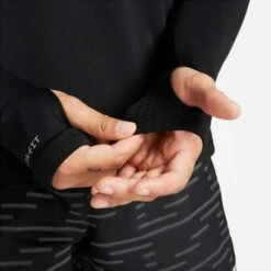 Nike Men's Run Division Element Top Half Zip - Black -Optimal Sportswear Store DV9297 010 PHSYM004 1