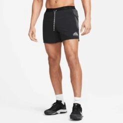 Nike Men's 5" Trail Running Short - Black 15 Nike Men's 5" Trail Running Short - Black -Optimal Sportswear Store DV9311 010 PHSFM001 2000