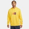 Nike Men's FC Barcelona Club Hoodie -Amarillo/Deep Royal Blue 2 Nike Men's FC Barcelona Club Hoodie -Amarillo/Deep Royal Blue -Optimal Sportswear Store DX4755 728 PHSFM001 1