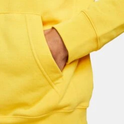 Nike Men's FC Barcelona Club Hoodie -Amarillo/Deep Royal Blue -Optimal Sportswear Store DX4755 728 PHSYM002 1