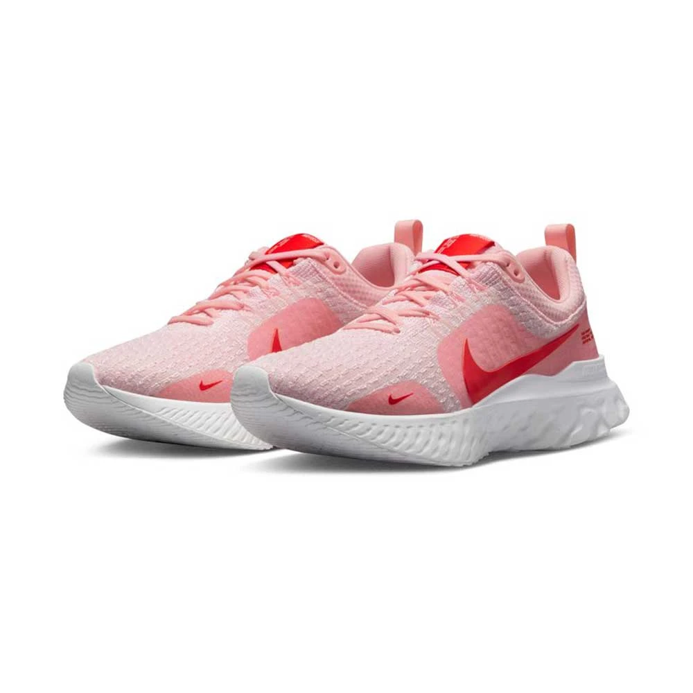 Nike Women's React Infinity React 3 Running Shoe-Medium Soft Pink/White/Summit White/Light Crimson- Regular (B) 4 Nike Women's React Infinity React 3 Running Shoe-Medium Soft Pink/White/Summit White/Light Crimson- Regular (B) - Image 2
