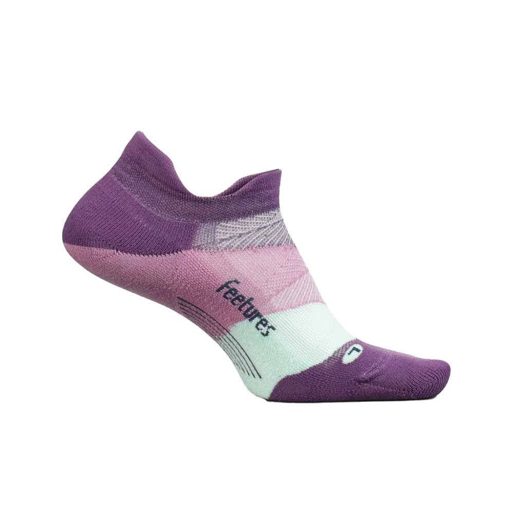 Feetures Unisex Elite Light Cushion No Show Tab Socks - Peak Purple 3 Feetures Unisex Elite Light Cushion No Show Tab Socks - Peak Purple