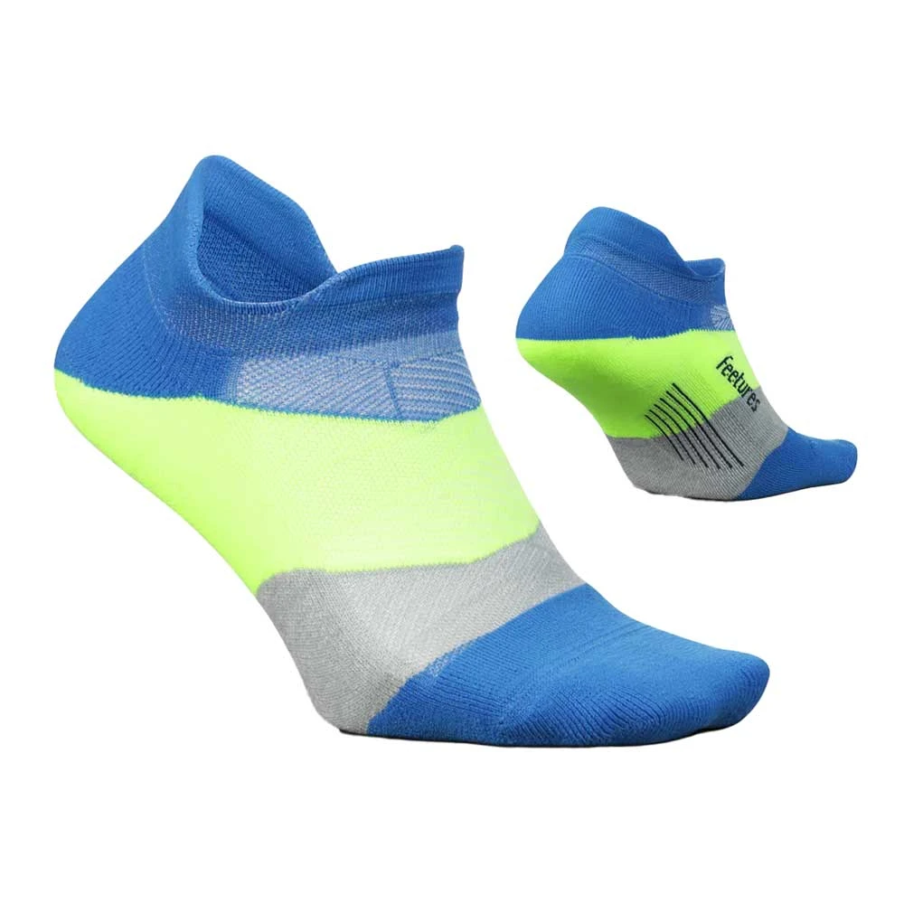 Feetures Unisex Elite Ultra Light No Show Tab Socks - Boulder Blue 4 Feetures Unisex Elite Ultra Light No Show Tab Socks - Boulder Blue - Image 2