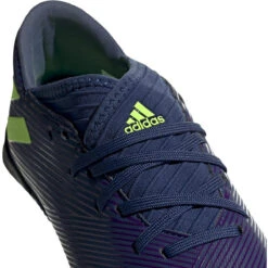ADIDAS JR Nemeziz Messi Tango 19.3 TF Soccer Shoe - Tech Indigo/Signal Green/Glory Purple -Optimal Sportswear Store EF1811 03