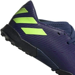 ADIDAS JR Nemeziz Messi Tango 19.3 TF Soccer Shoe - Tech Indigo/Signal Green/Glory Purple -Optimal Sportswear Store EF1811 04