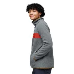 Cotopaxi Men's Teca Fleece Pullover - Volcanic Action -Optimal Sportswear Store F22 M Teca Fleece Pullover Volcanic Action 1354