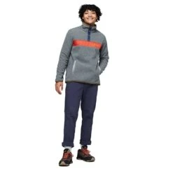Cotopaxi Men's Teca Fleece Pullover - Volcanic Action -Optimal Sportswear Store F22 M Teca Fleece Pullover Volcanic Action 1367