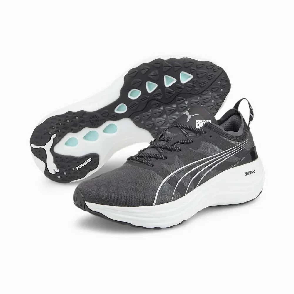 Men's ForeverRun Nitro Running Shoe - Puma Black- Regular (D) 5 Men's ForeverRun Nitro Running Shoe - Puma Black- Regular (D) - Image 3