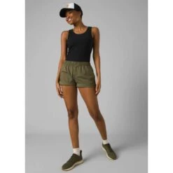 Prana Women's Foundation Rib Tank Top - Black Heather -Optimal Sportswear Store Foundation Rib Tank 6