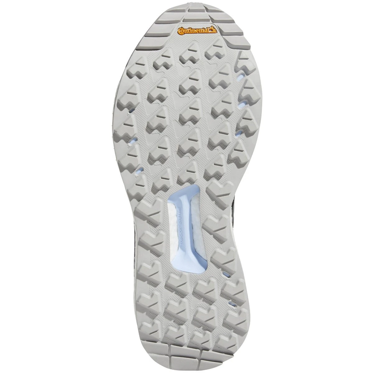 ADIDAS Women's Terrex Free Hiker GoreTEX Hiking Shoe - Carbon/Grey/Glow Blue - Regular (B) 6 ADIDAS Women's Terrex Free Hiker GoreTEX Hiking Shoe - Carbon/Grey/Glow Blue - Regular (B) - Image 4