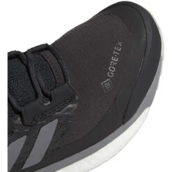 ADIDAS Women's Terrex Free Hiker GoreTEX Hiking Shoe - Carbon/Grey/Glow Blue - Regular (B) 10 ADIDAS Women's Terrex Free Hiker GoreTEX Hiking Shoe - Carbon/Grey/Glow Blue - Regular (B) -Optimal Sportswear Store G28464 03