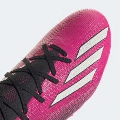ADIDAS Unisex X SPEEDPORTAL.2 FG Soccer Shoe - Team Shock Pink 2/Zero Metalic/Core Black - Regular (D) -Optimal Sportswear Store GV9563 front