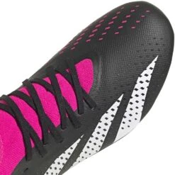ADIDAS Unisex Predator Accuracy .3 FG Soccer Shoe - Core Black/Ftwr White/Team Shock Pink 2 - Regular (D) -Optimal Sportswear Store GW4589 03