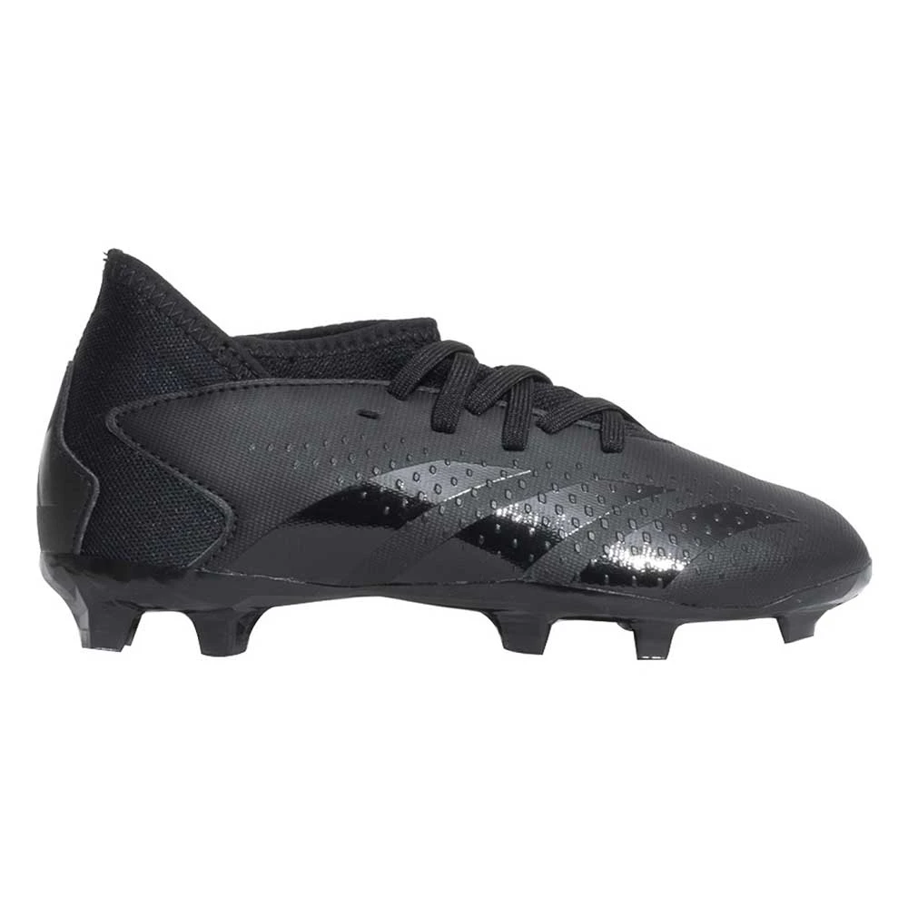 ADIDAS Youth JR Predator Accuracy .3 FG Soccer Shoe - Core Black/Core Black - Regular (D) 3 ADIDAS Youth JR Predator Accuracy .3 FG Soccer Shoe - Core Black/Core Black - Regular (D)