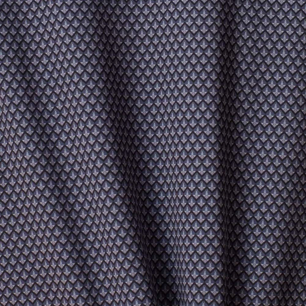 Men's Golf Sport Polo - Black Geo 7 Men's Golf Sport Polo - Black Geo - Image 5