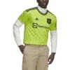 ADIDAS Men's 22/23 Manchester United 3rd Jersey - Semi Solar Slime
