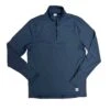 Men's Performance Tech 1/4 Zip - Heather Navy/Dark Gray Woven Gazelle Patch -Optimal Sportswear Store IMG 1668 1