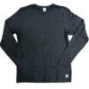 Men's Performance Tech Long Sleeve - Heather Black/Dark Gray Woven Gazelle Patch -Optimal Sportswear Store IMG 1686