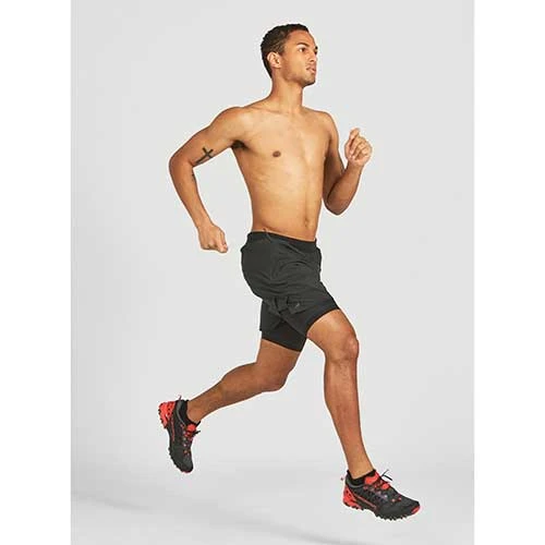 Men's 7" AFO Traverse 2-in-1 Running Short - Midnight 6 Men's 7" AFO Traverse 2-in-1 Running Short - Midnight - Image 4