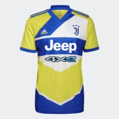 ADIDAS Juventes 21/22 3rd Jersey - Shock Yellow/Hi Res Blue