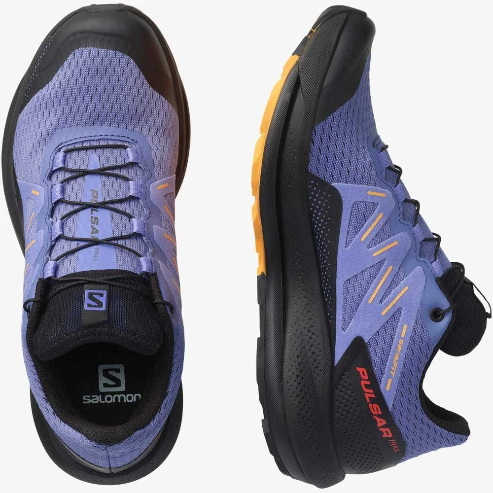 Salomon Women's Pulsar Trail Shoe- Velvet Morning- Regular (B) 6 Salomon Women's Pulsar Trail Shoe- Velvet Morning- Regular (B) - Image 4