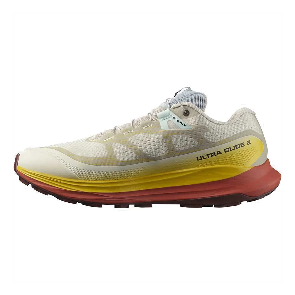Salomon Women's Ultra Glide 2 Trail Shoe - Rainy Day/Freesia/Hot Sauce - Regular (B) 5 Salomon Women's Ultra Glide 2 Trail Shoe - Rainy Day/Freesia/Hot Sauce - Regular (B) - Image 3