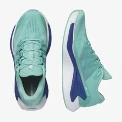 Salomon Women's DRX Bliss Running Shoe - Cockatoo/Surf The Web/White - Regular (B) -Optimal Sportswear Store L47303100 0cf49ad9bf4b7af5778f56c3dd6b5ded