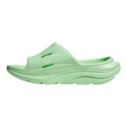Hoka Unisex Ora Recovery Slide 3 - Lime Glow/Lime Glow - Regular (D) -Optimal Sportswear Store LIGLLIGL D7
