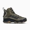 Merrell Men's Moab Speed Thermo Mid Waterproof Hiking Boot - Olive - Regular (D) -Optimal Sportswear Store MRLM J066915 021621 S21 001 1