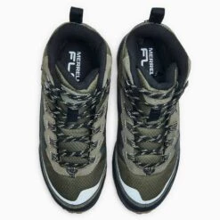 Merrell Men's Moab Speed Thermo Mid Waterproof Hiking Boot - Olive - Regular (D) -Optimal Sportswear Store MRLM J066915 021621 S21 005 1