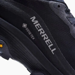 Merrell Men's Moab Speed GoreTEX Hiking Shoe - Black/Asphalt - Regular (D) -Optimal Sportswear Store MRLM J067083 021621 S21 007