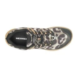 Merrell Women's Antora 3 Trail Running Shoe - Sepia Leopard - Regular (B) -Optimal Sportswear Store MRLW J067552 020722 S23 TOP