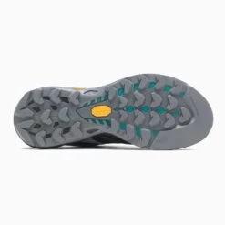 Merrell Women's MQM 3 Trail Running Shoe - Charcoal/Teal- Regular (B) -Optimal Sportswear Store MRLW J135534 032221 S22 OUT