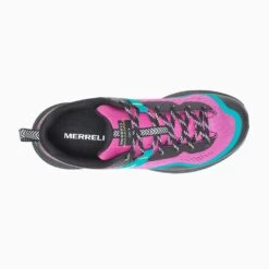 Merrell Women's MQM 3 Trail Running Shoe- Fuchsia/Burgundy- Regular (B) -Optimal Sportswear Store MRLW J135662 032221 S22 TOP