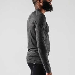 EZ Tee Long Sleeve - Black Charcoal -Optimal Sportswear Store M EZ TEE LS BLACKCHARCOALDSC01843 2048x b0ed8515 a234 426e 878d b3c140f25dd4