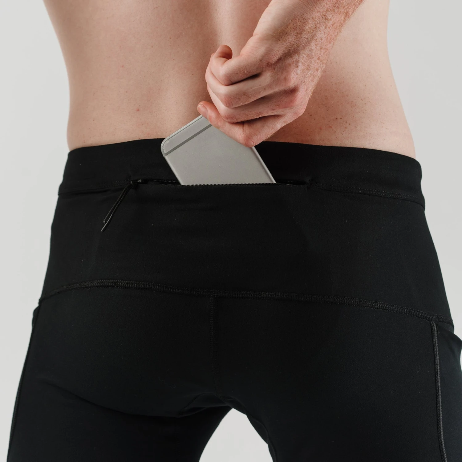 Men's Pocket Tightz - Black 7 Men's Pocket Tightz - Black - Image 5