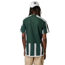 ADIDAS Men's Manchester United 23/24 Away Jersey - Green Night, Core White, Active Maroon 11 ADIDAS Men's Manchester United 23/24 Away Jersey - Green Night, Core White, Active Maroon -Optimal Sportswear Store Manchester United 23 24 Away Jersey Green HR3675 HM3 hover