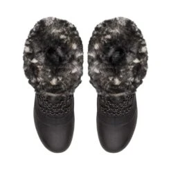 NORTH FACE Women's Shellisata IV Luxe Waterproof Boots - TNF Black/Gardenia White - Regular (B) 8 NORTH FACE Women's Shellisata IV Luxe Waterproof Boots - TNF Black/Gardenia White - Regular (B) -Optimal Sportswear Store NF0A7W48 R0G detailinstep