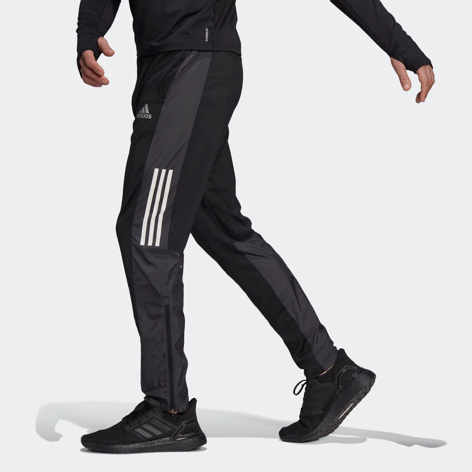 ADIDAS Men's Own The Run Astro Pant - Black 5 ADIDAS Men's Own The Run Astro Pant - Black - Image 3