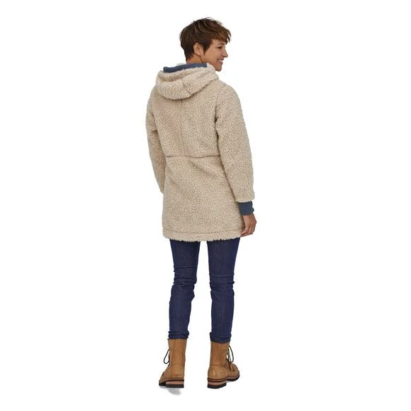 Patagonia Women's Dusty Mesa Parka - Natural W/Smolder Blue 6 Patagonia Women's Dusty Mesa Parka - Natural W/Smolder Blue - Image 4