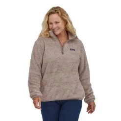 Patagonia Women's Los Gatos 1/4 Zip - Shroom Taupe -Optimal Sportswear Store POS WBF21 25236 STPE BO1