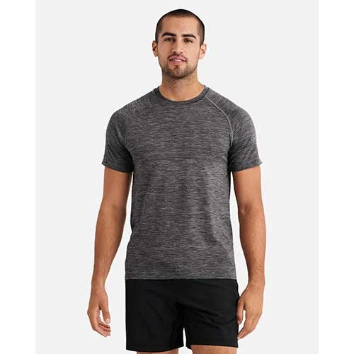 Men's Reign Tech Short Sleeve Shirt - Asphalt Heather 6 Men's Reign Tech Short Sleeve Shirt - Asphalt Heather - Image 4