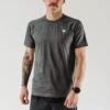 Men's EZ Tee Perf Short Sleeve Top - Charcoal 1 Men's EZ Tee Perf Short Sleeve Top - Charcoal -Optimal Sportswear Store RM158 10 1