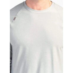 Men's Reign Long Sleeve Shirt - Light Grey Heather -Optimal Sportswear Store Reign LS lt heather 5