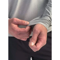 Men's Reign Long Sleeve Shirt - Light Grey Heather -Optimal Sportswear Store Reign LS lt heather 7