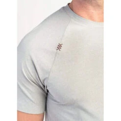 Men's Reign Short Sleeve Shirt - Light Gray Heather 10 Men's Reign Short Sleeve Shirt - Light Gray Heather -Optimal Sportswear Store Reign SS Lt Gry Heather 4